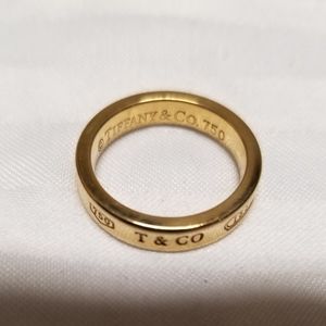 TIFFANY & Co 18K Yellow Gold Ring